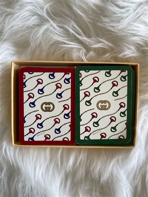 gucci playing card